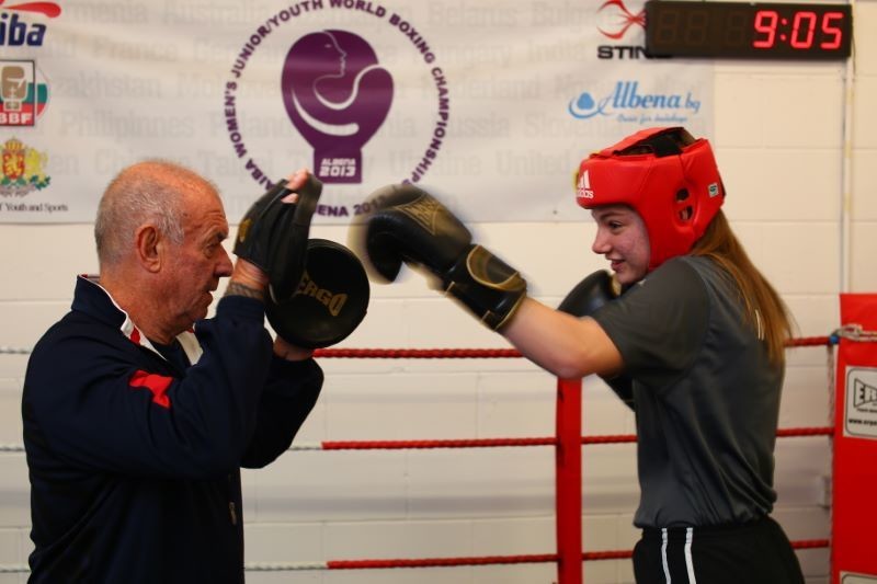 Other image for Female boxer wants to be a trailblazer